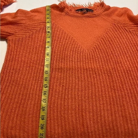 HYFVE HYFVE Orange Pullover Women’s Sweater Size Large - Picture 4 of 8
